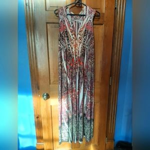 Live and Let Live Maxi Dress - Size XL